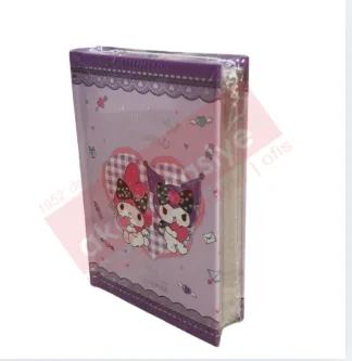 Victorias Journals A7 My Melody ve Kuromi Çizgili Günlük 368 Sayfa 525-1987