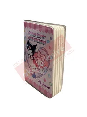 Victorias Journals A7 Hello Kitty And Friends Çizgili Günlük 128 Sayfa 525-1998