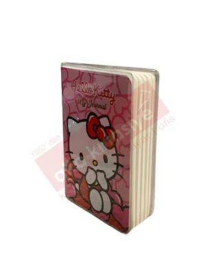 Victorias Journals A7 Hello Kitty Çizgili Günlük 128 Sayfa 525-1999