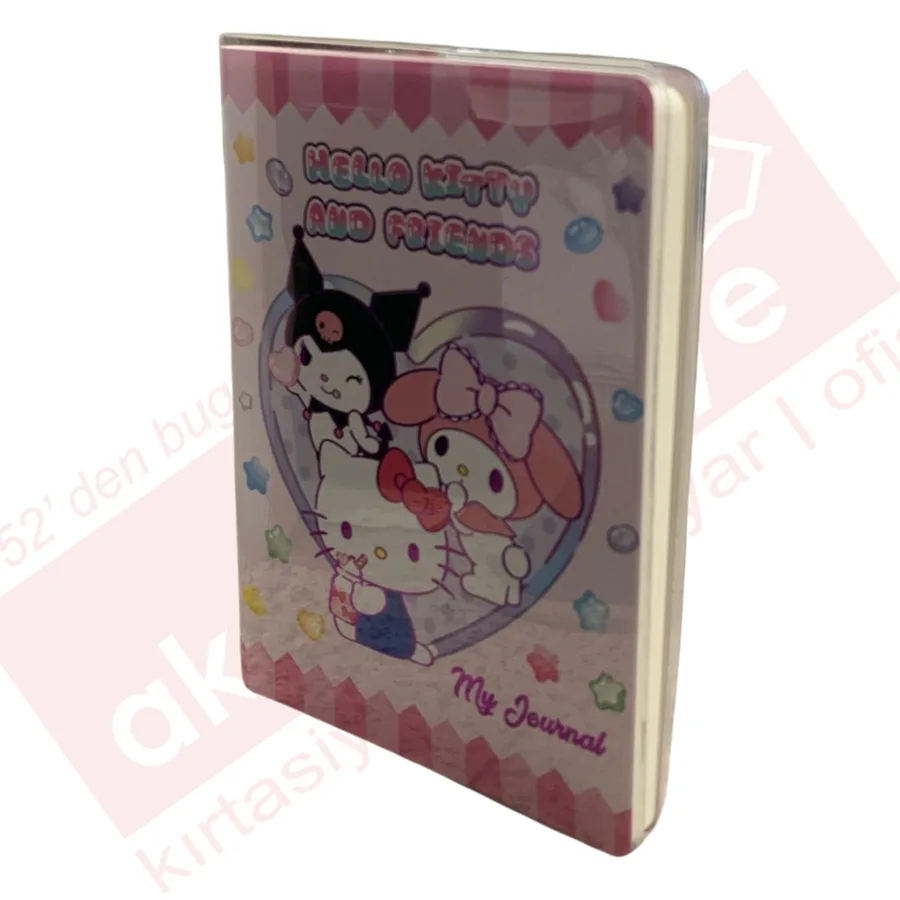 Victorias Journals A6 Hello Kitty And Friends Çizgili Günlük 128 Sayfa 525-2006