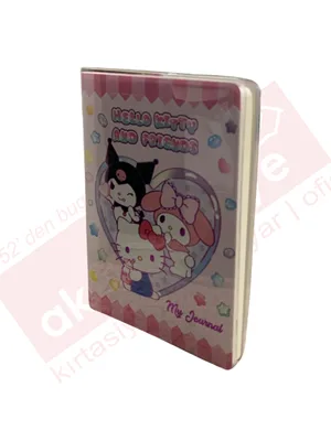 Victorias Journals A6 Hello Kitty And Friends Çizgili Günlük 128 Sayfa 525-2006
