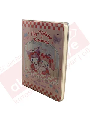 Victorias Journals A6 My Melody ve Kuromi Çizgili Günlük 128 Sayfa 525-2003
