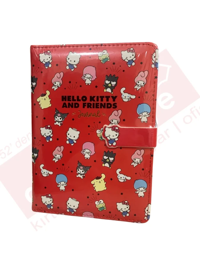 Victorias Journals 13x18 Hello Kitty And Friends Çizgili Mık.günlük 224 Sayfa 525-2028