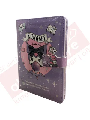 Victorias Journals 13x18 Kuromi Çizgili Mıknatıslı Günlük 224 Sayfa 525-2025