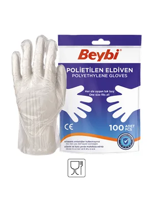 Beybi Polietilen Fırıncı Eldiven