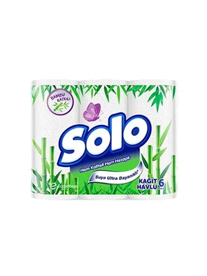 Solo Kağıt Havlu Peçete 6 Lı