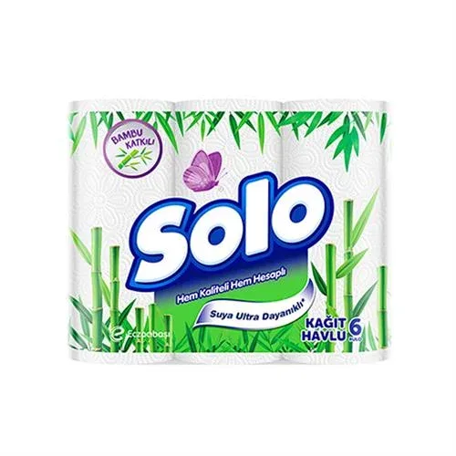 Solo Kağıt Havlu Peçete 6 Lı