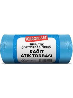 Koroplast 80x110 Cm 27 Mic 440 Gr Sıfır Atık Organik Atık Torbası 10"lu Kahve St01500538