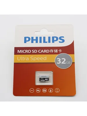 Philips 32 Gb A1 V30 Micro Sd Adaptörsüz Hafıza Kartı