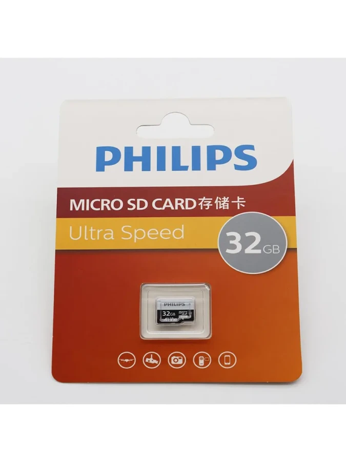 Philips 32 Gb A1 V30 Micro Sd Adaptörsüz Hafıza Kartı