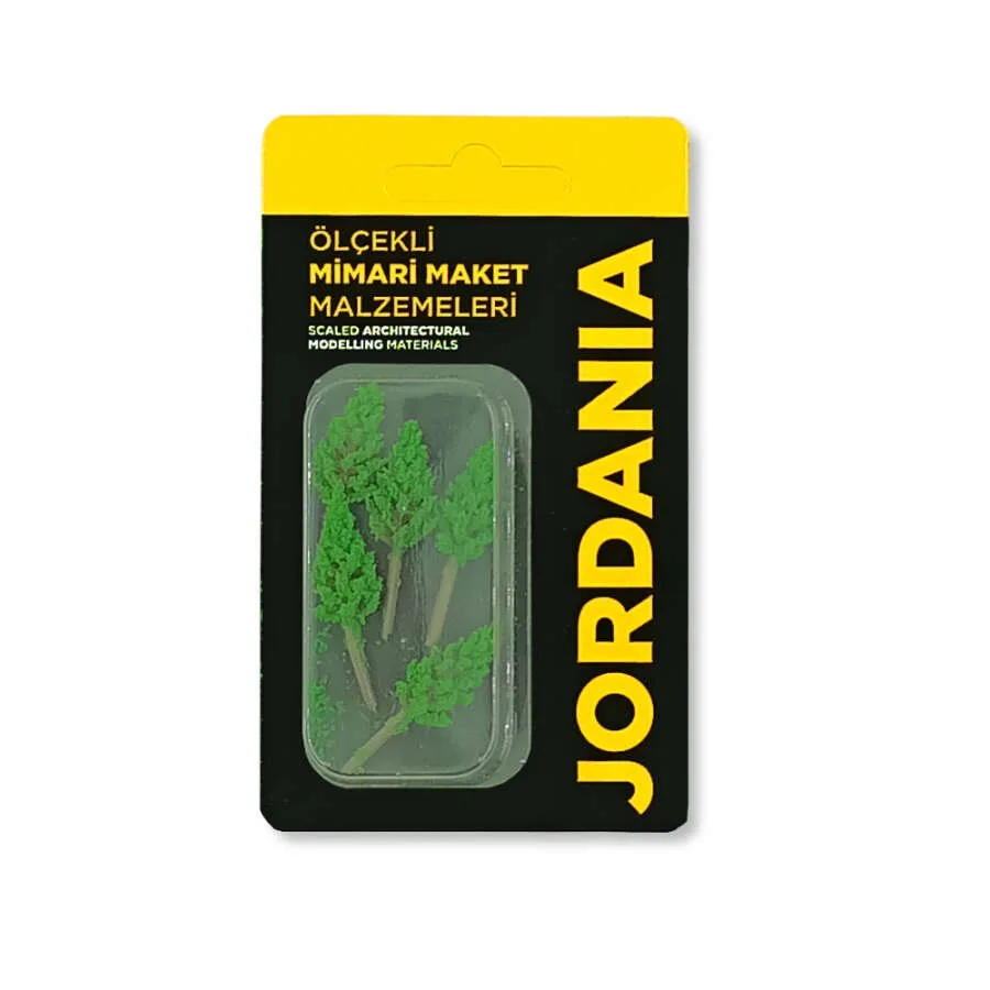 Jordania 1\200 3.8 Cm Ağaç 5"li Je03p-124038