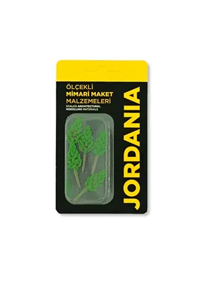 Jordania 1\200 3.8 Cm Ağaç 5"li Je03p-124038