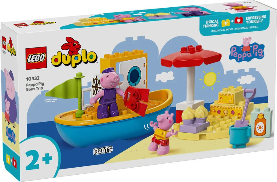Lego Duplo Peppa Pig Tekne Gezisi Led10432