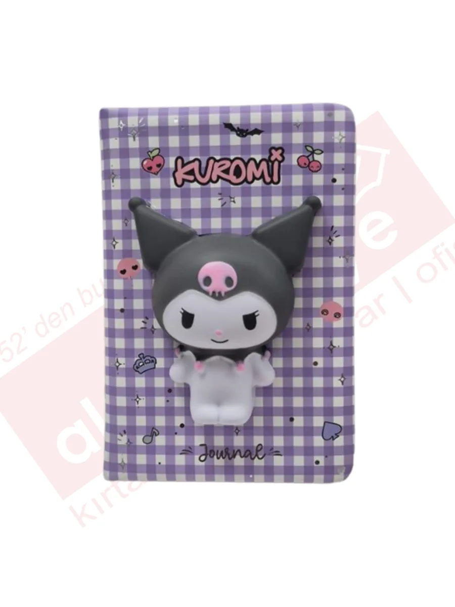 Victorias Journals A6 Kuromi Squishy Günlük 192 Sayfa 525-2079