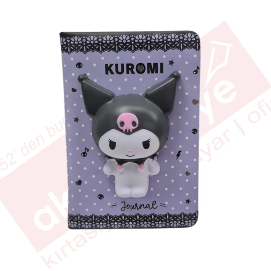 Victorias Journals A6 Kuromi Squishy Günlük 192 Sayfa 525-2078