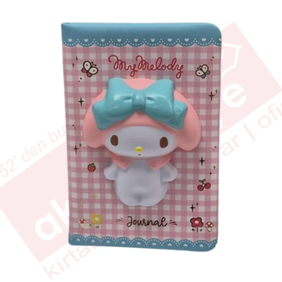 Victorias Journals A6 My Melody Squishy Günlük 192 Sayfa 525-2080