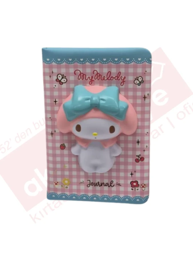 Victorias Journals A6 My Melody Squishy Günlük 192 Sayfa 525-2080