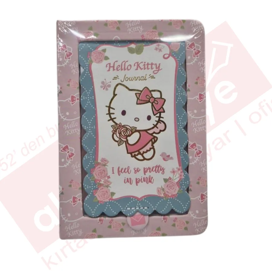 Victorias Journals A6 Hello Kitty Sert Kapaklı Aynalı Günlük 192 Sayfa 525-2086