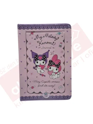 Victorias Journals A6 My Melody ve Kuromi Sert Kapaklı Aynalı Günlük 192 Sayfa 525-2088
