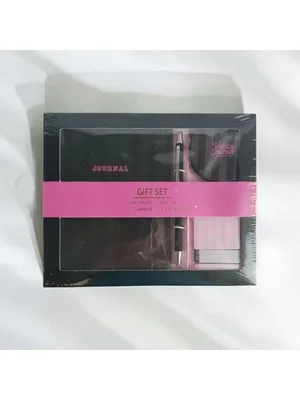 Victorias Journals Gift Set 13x18 128 Syf Sert Kapak Defter+ayna+tük.kalem+postit 124-2075