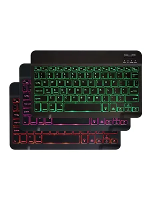 Hadron Hdx2507 Bluetooth Rgb Işıklı Q Kablosuz Klavye
