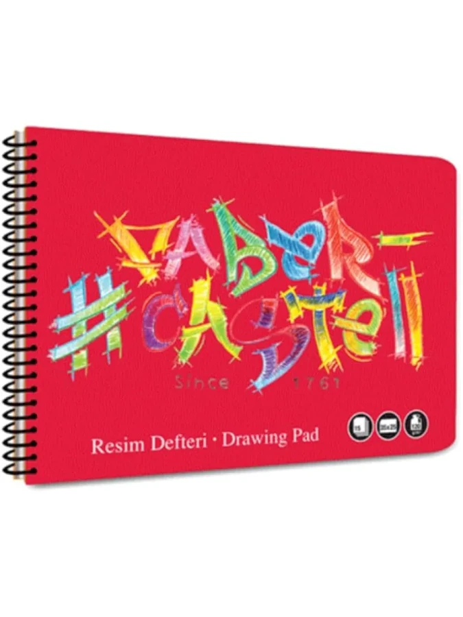 Faber Castell 25x35 Logo Karton Kapak Resim Defteri 15 Yp 5075000477