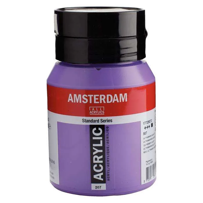 Talens Amsterdam 500 Ml Akrilik Boya Ultramarine Violet 17725072\507