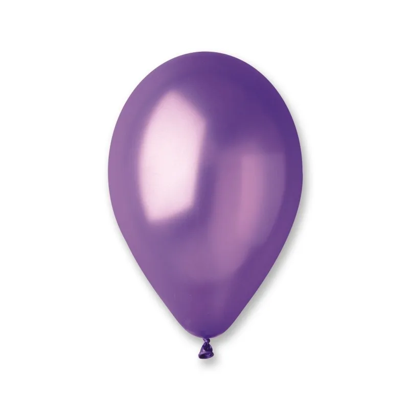 Gemar 11" Metalik Balon Mor 100"lü