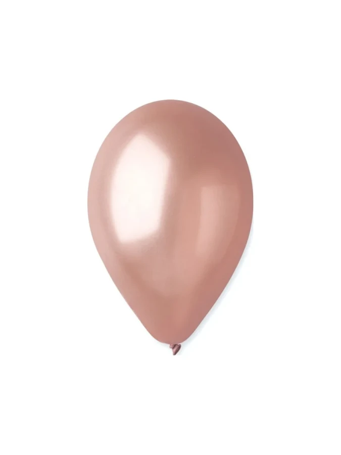 Gemar 11" Metalik Balon Rose Gold 100"lü
