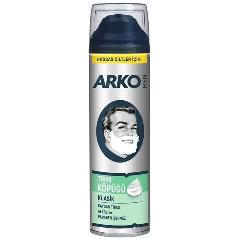 Arko 200 Ml Tıraş Köpüğü Klasik