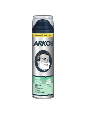 Arko 200 Ml Tıraş Köpüğü Klasik