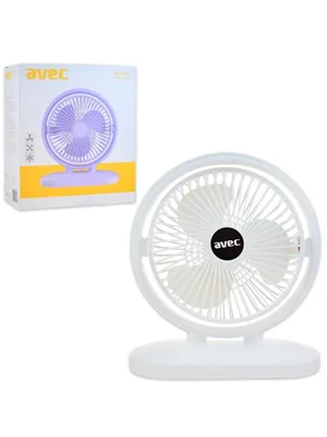 Avec Av-f558 Mini Fan Usb Şarjlı Masa Üstü Vantilatör