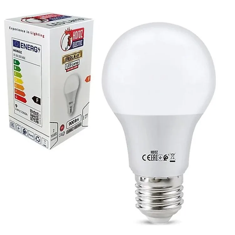 Horoz Ekola-9 9w E27 Beyaz Led Ampul