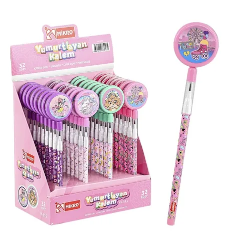 Mikro Labirent Başlıklı Yumurtlayan Kalem (kız Çocuk İçin) Yk-315