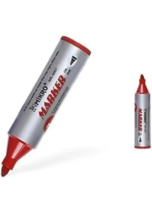Mikro Mr-6009 Permanent Kalem Kırmızı