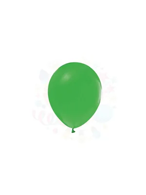 Balonevi 12" Düz Renk Balon 100"lü Koyu Yeşil
