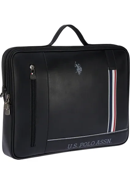 U.s. Polo Assn. Evrak Çantası Siyah Plevr25026