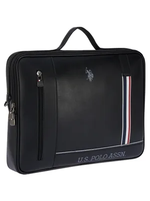 U.s. Polo Assn. Evrak Çantası Siyah Plevr25026