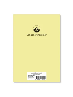 Schoellershammer A5 90 Gr Sketchbook (eskiz Defteri) 30 Yp Pastel Yellow