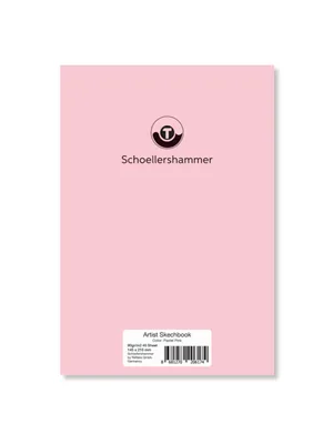 Schoellershammer A5 90 Gr Sketchbook (eskiz Defteri) 30 Yp Pastel Pink