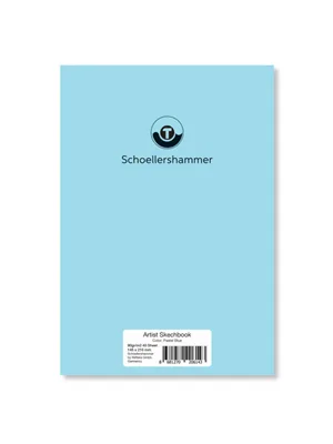 Schoellershammer A5 90 Gr Sketchbook (eskiz Defteri) 30 Yp Pastel Blue
