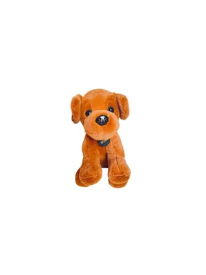 Selay 28 Cm Peluş Badem Köpek Kahverengi 1434