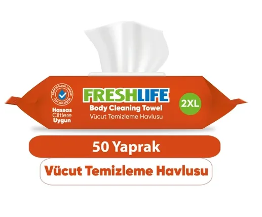 Freshlife Vücut Temizleme Mendili 2xl 50"li 28006969
