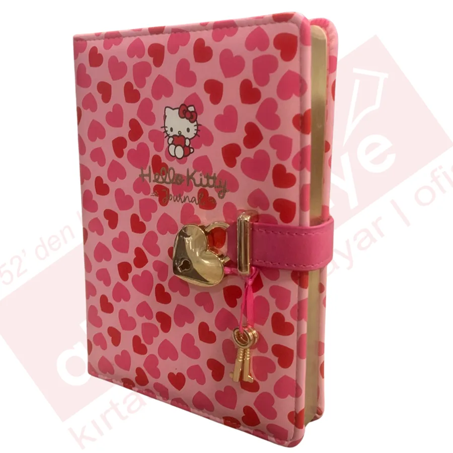 Victorias Journals 13x18 Hello Kitty Hush Hush Kilitli Çiz.defter Kutulu 160 Yp 525-1916