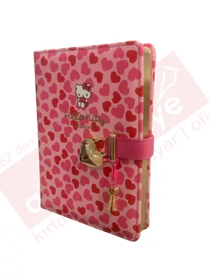Victorias Journals 13x18 Hello Kitty Hush Hush Kilitli Çiz.defter Kutulu 160 Yp 525-1916