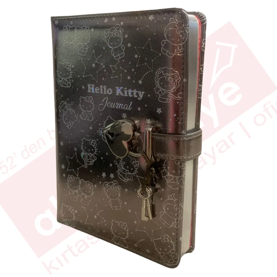 Victorias Journals 13x18 Hello Kitty Hush Hush Kilitli Çiz.defter Kutulu 160 Yp 525-1919