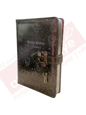 Victorias Journals 13x18 Hello Kitty Hush Hush Kilitli Çiz.defter Kutulu 160 Yp 525-1919