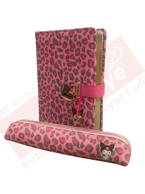Victorias Journals 13x18 Kuromi Hush Hush Kilitli Çiz.defter Kutulu 160 Yp 525-1928