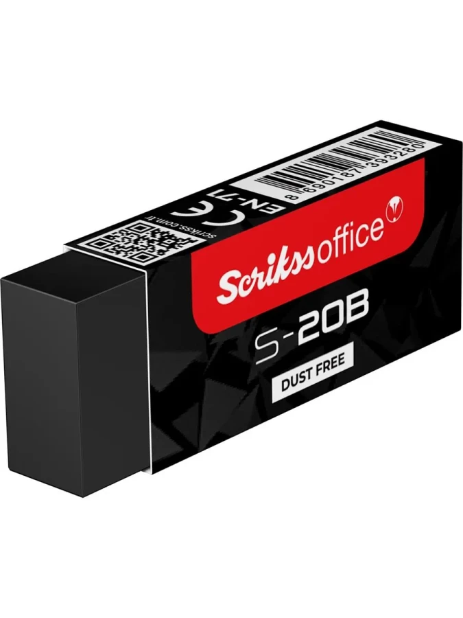 Scrikss S-20b Siyah Silgi