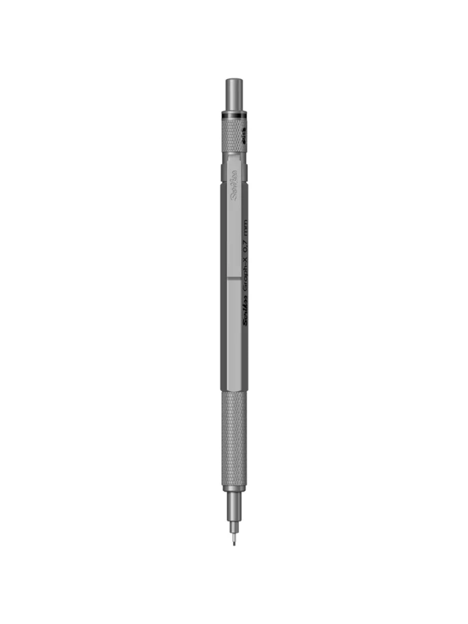 Scrikss Graph-x Metal Versatil Kalem 0.7 Mm Kurşun Gri